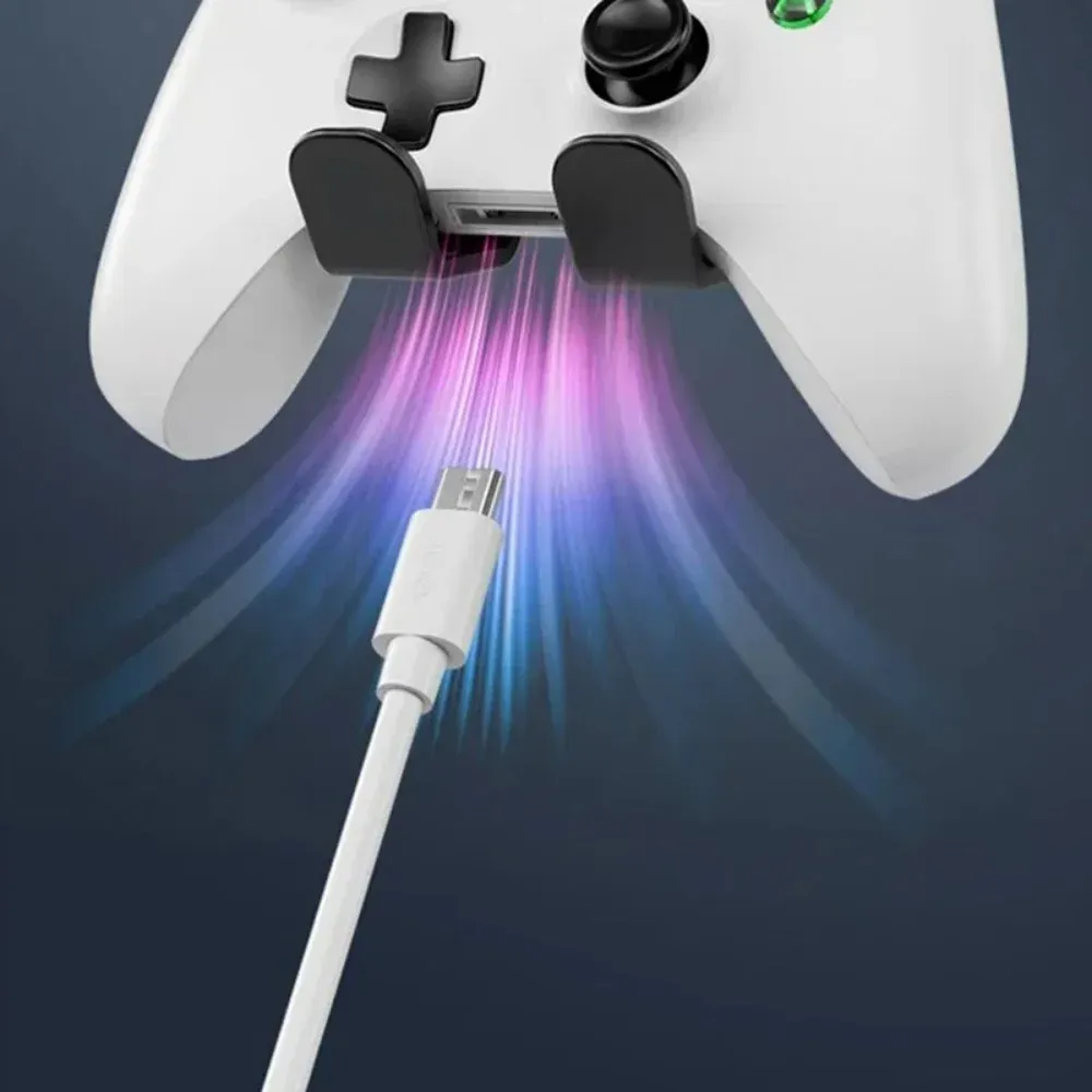 Support mural pour manette PS5, PS4, Switch Pro et Xbox One, avec support pour casque 6