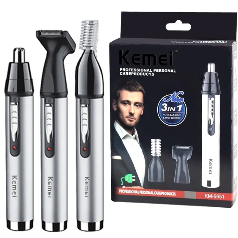Tondeuse tout-en-un rechargeable pour hommes, kit de toilettage électrique pour cheveux, nez, oreilles, sourcils et barbe 9