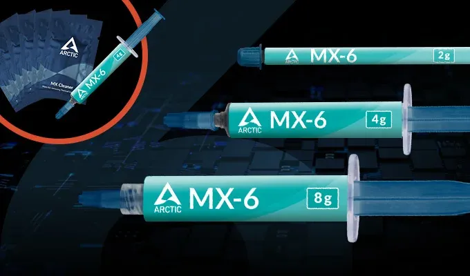 ARCTIC MX-6 avec nettoyant MX Cleaner