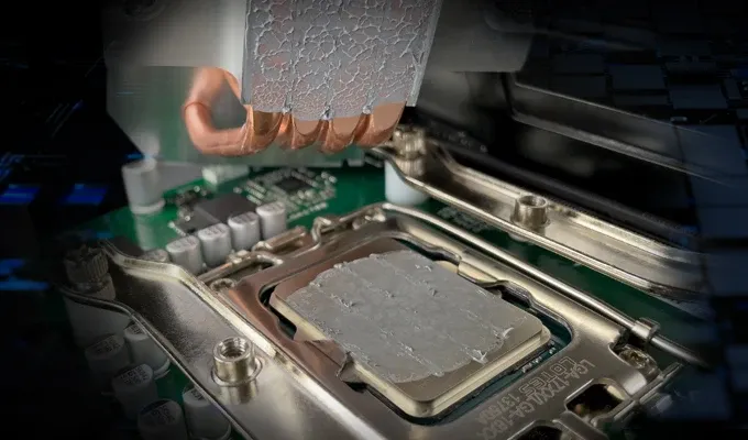 Application facile de la pâte thermique MX-6