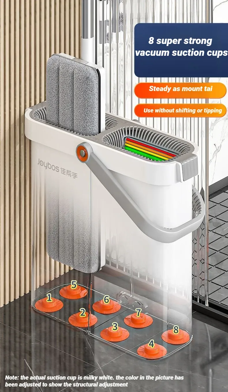 Tête de balai rotative à 360 degrés