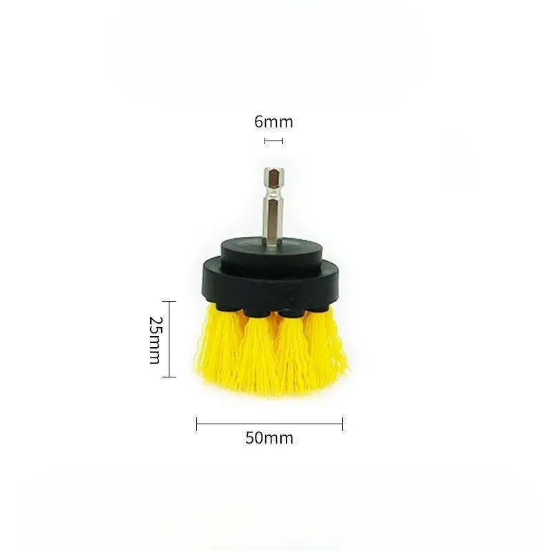 Kit de brosses de nettoyage électriques pour perceuse, brosses en nylon pour tapis, verre et pneus de voiture, 2, 3,5, 4 et 5 pouces 12