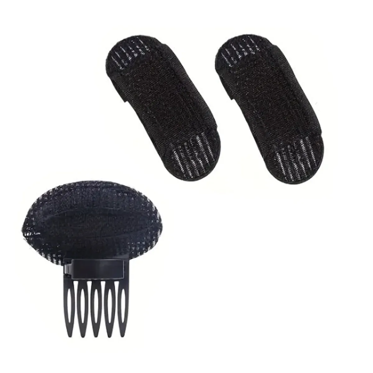 Lot de pinces à cheveux invisibles pour volume des racines, coiffure facile, coloris uni, forme ovale 11