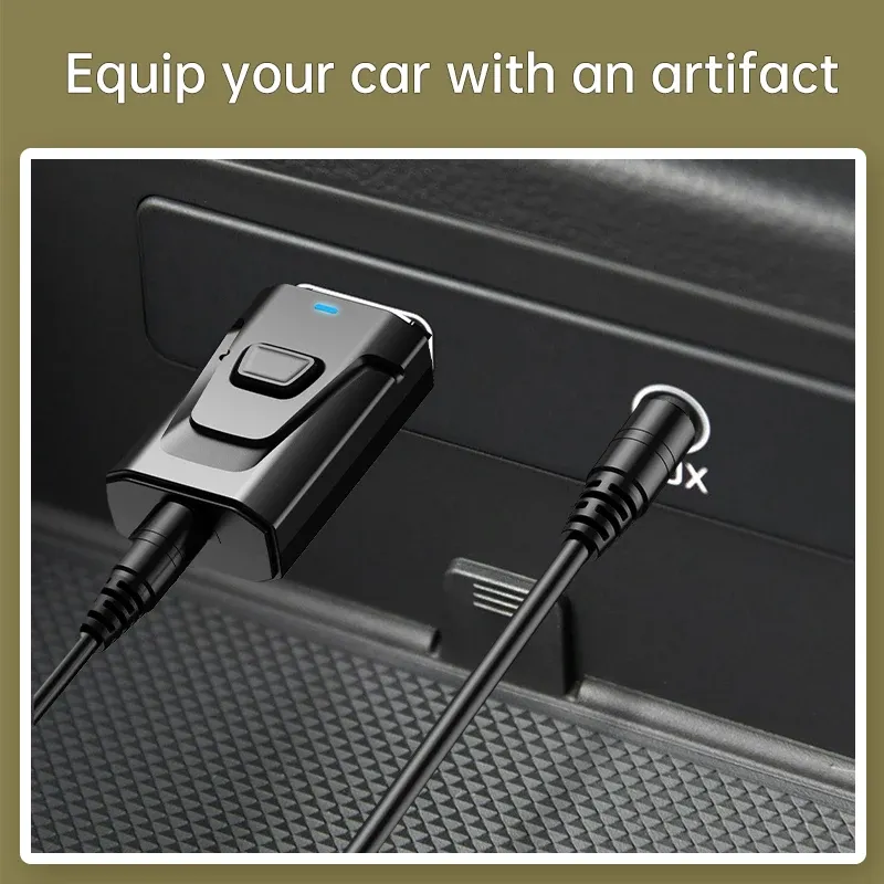 Émetteur-récepteur Audio Bluetooth 5.4 USB, adaptateur sans fil avec sortie/entrée 3.5 mm AUX et RCA, compatible TV, PC, casque, chaîne stéréo, autoradio et Hi-Fi 4
