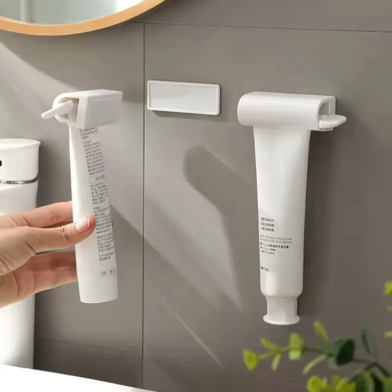 Distributeur magnétique automatique de dentifrice, nettoyant visage et crème pour les mains, avec presse-tube japonais 4