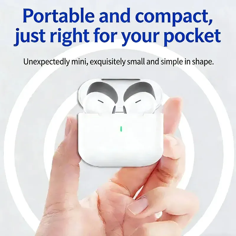 Écouteurs sans fil Bluetooth Air Pro, son Hi-Fi, faible latence, réduction de bruit active (ANC), compatibles iPhone et Android 2