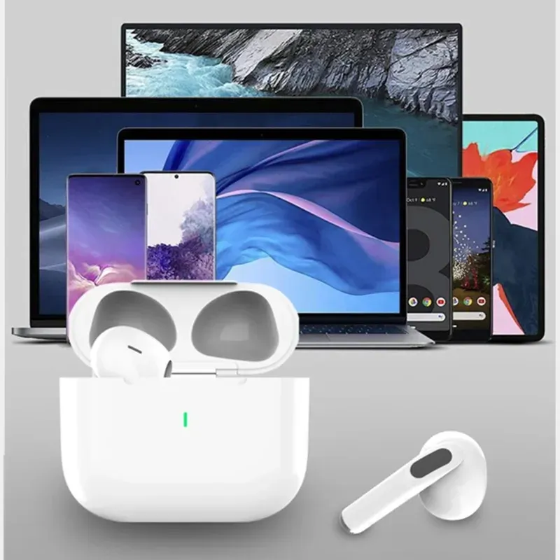 Écouteurs sans fil Bluetooth Air Pro, son Hi-Fi, faible latence, réduction de bruit active (ANC), compatibles iPhone et Android 3