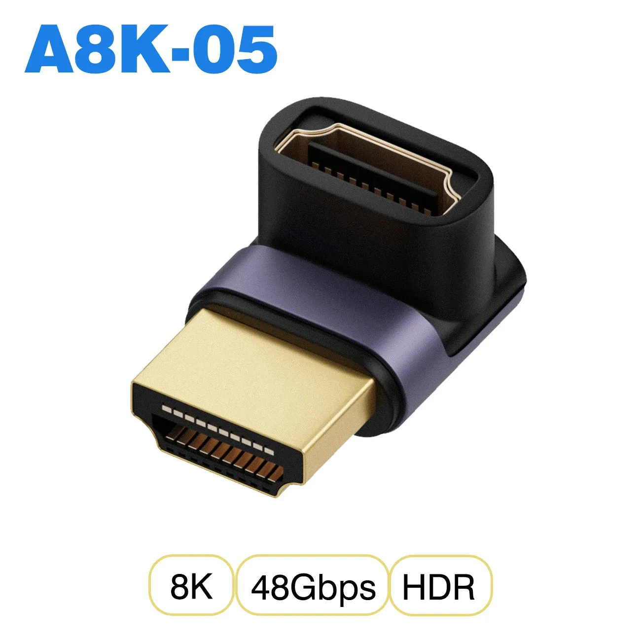 Adaptateur de câble HDMI, convertisseur Mini Micro HDMI vers HDMI 2.1, 48 Gbit/s, 8K60Hz, 4K120Hz, pour projecteur, téléviseur HD, PS4, PS5 et ordinateur portable 10