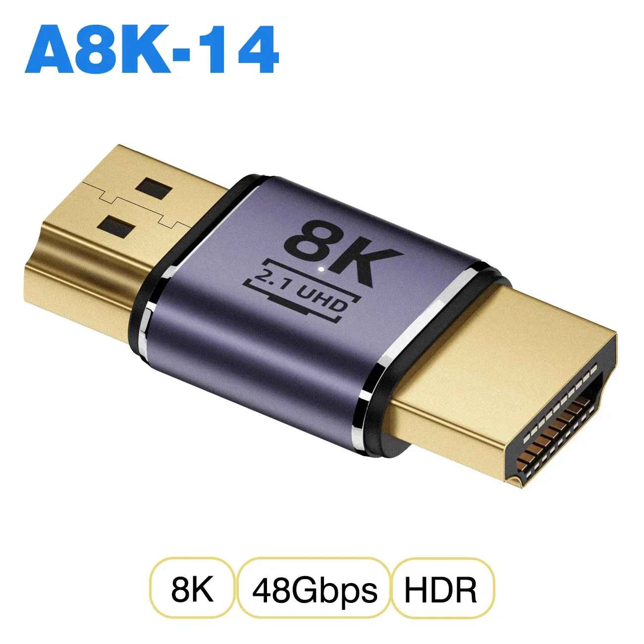 Adaptateur de câble HDMI, convertisseur Mini Micro HDMI vers HDMI 2.1, 48 Gbit/s, 8K60Hz, 4K120Hz, pour projecteur, téléviseur HD, PS4, PS5 et ordinateur portable 23