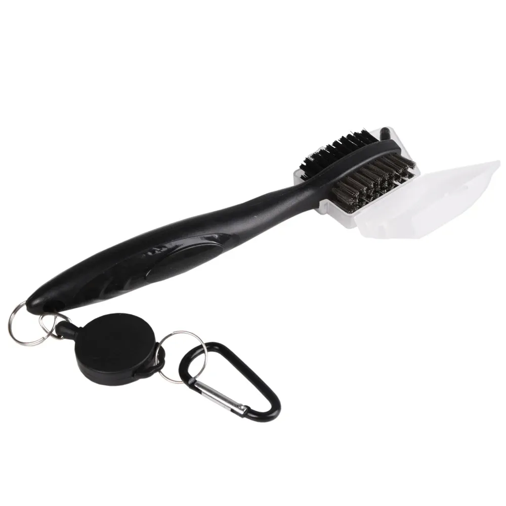 Brosse de nettoyage double face pour clubs de golf