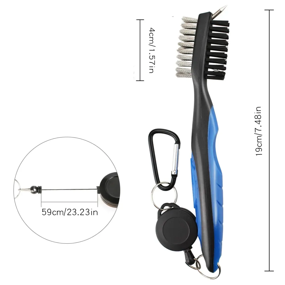 Nettoyeur de rainures de golf en situation