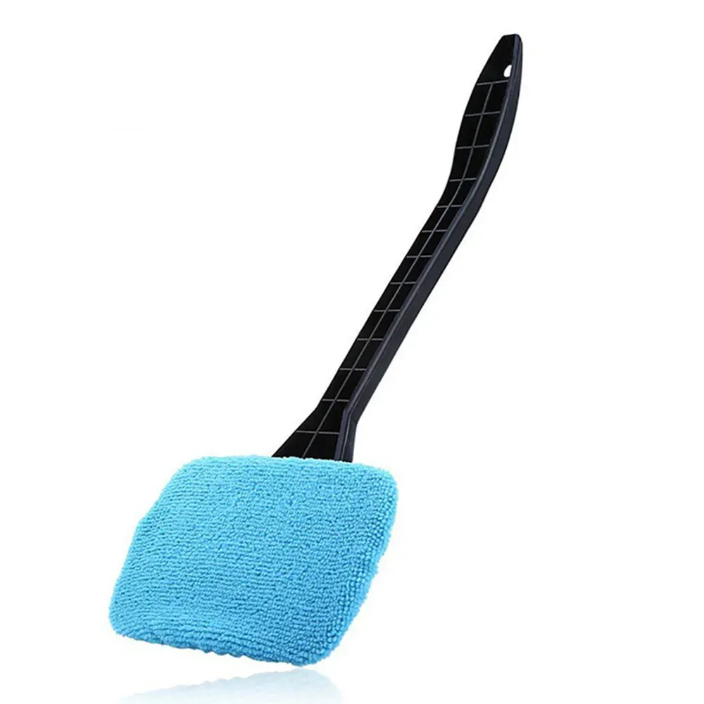 Kit de nettoyage pour pare-brise avec brosse à long manche et serviette anti-buée 9