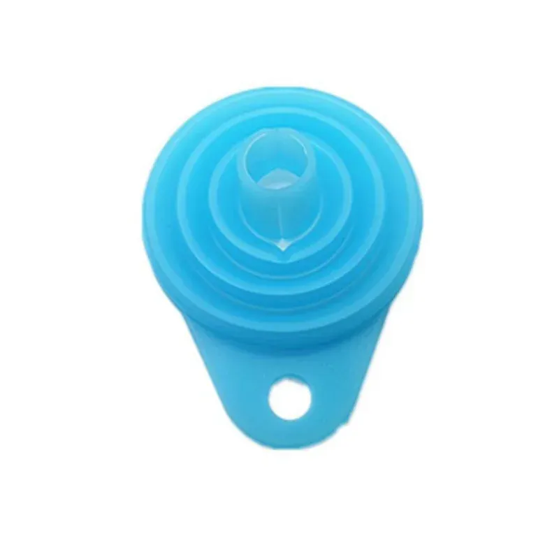 Entonnoir pliable en silicone, vue d'ensemble