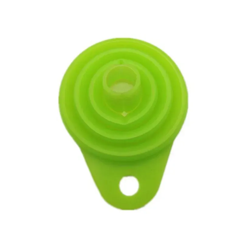 Entonnoir pliable en silicone mini, 1 pièce/2 pièces, portable, entonnoir télescopique pour le transvasement de liquides à domicile 14