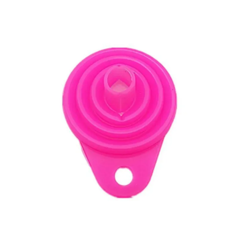 Entonnoir pliable en silicone mini, 1 pièce/2 pièces, portable, entonnoir télescopique pour le transvasement de liquides à domicile 11