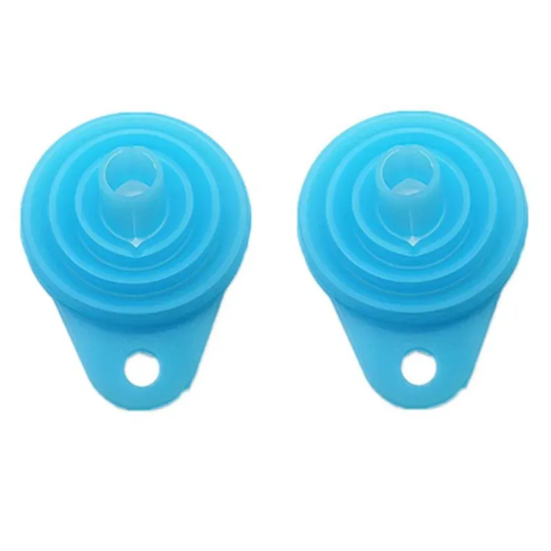 Entonnoir pliable en silicone mini, 1 pièce/2 pièces, portable, entonnoir télescopique pour le transvasement de liquides à domicile 17