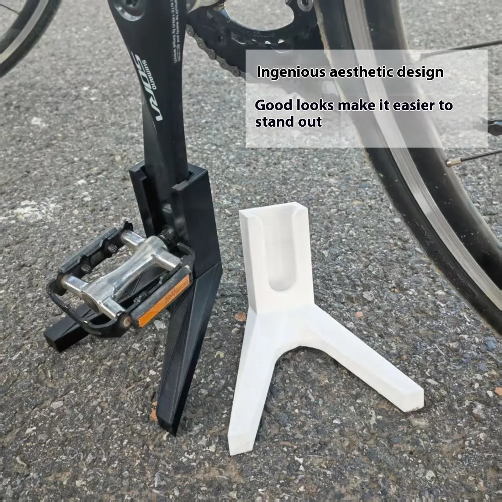 Béquille de vélo VTT et route 26 pouces, support de pied arrière pour vélos de montagne et de route 1