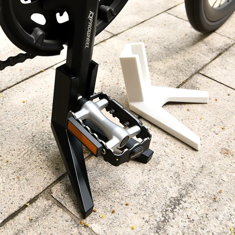 Béquille de vélo, finition