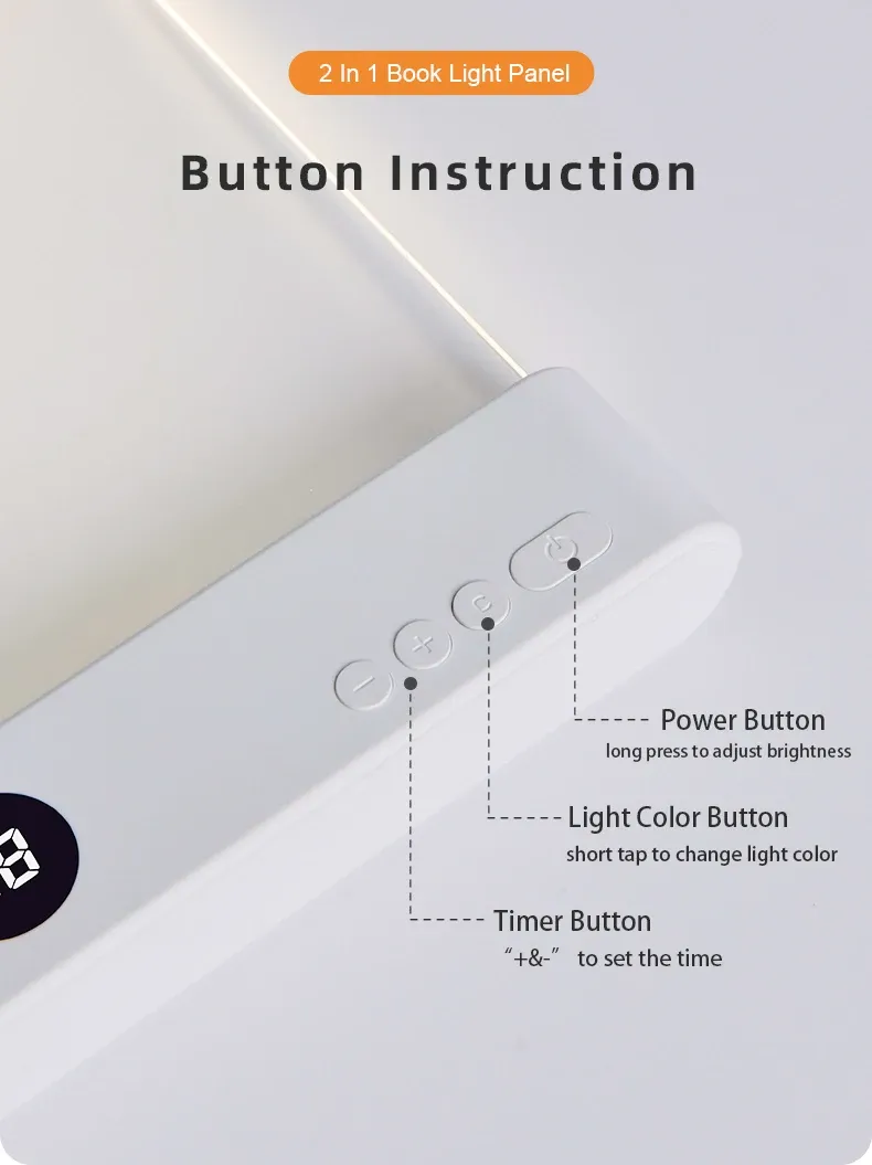 Lampe de lecture LED au chevet