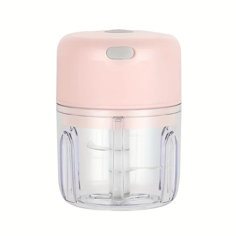 Mini hachoir rechargeable 250 ml pour ail, piment, oignons, viande et noix, durable et robuste 9