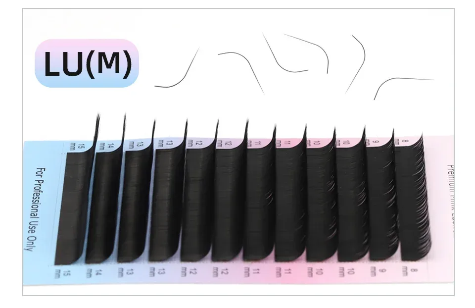 Vue détaillée des cils Lashrujade