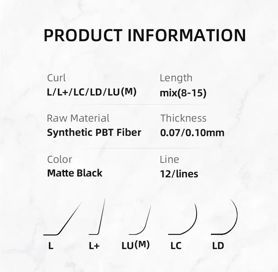 Vue détaillée des cils Lashrujade
