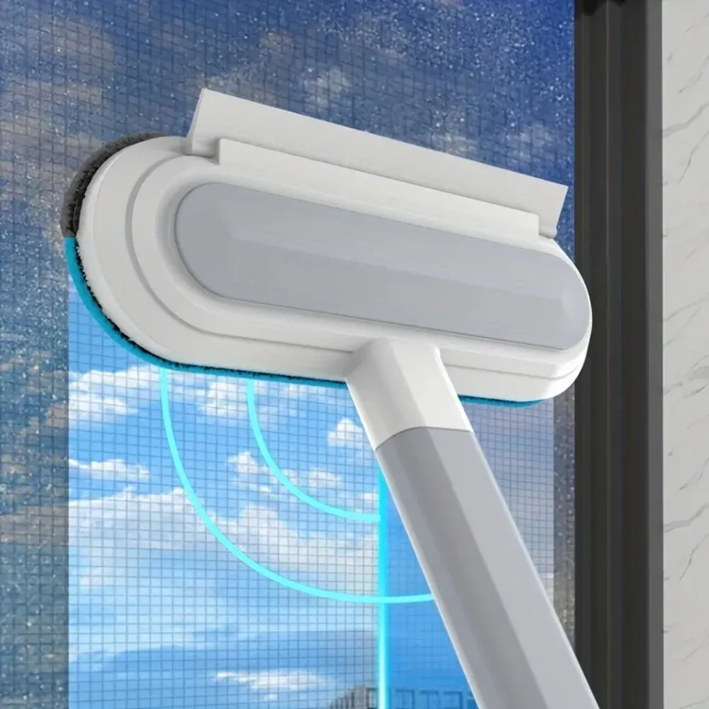 Brosse de nettoyage de vitres détachable 4 en 1