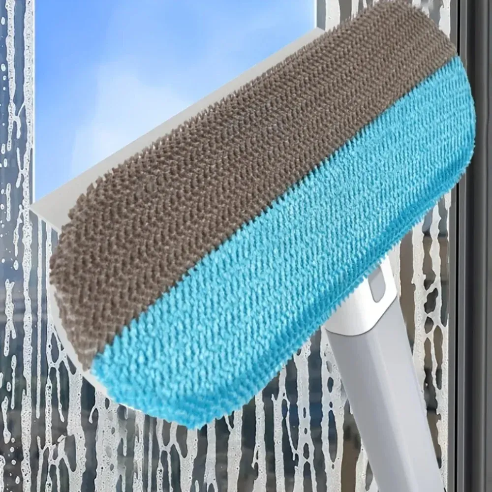 Brosse de nettoyage de vitres sous différents angles