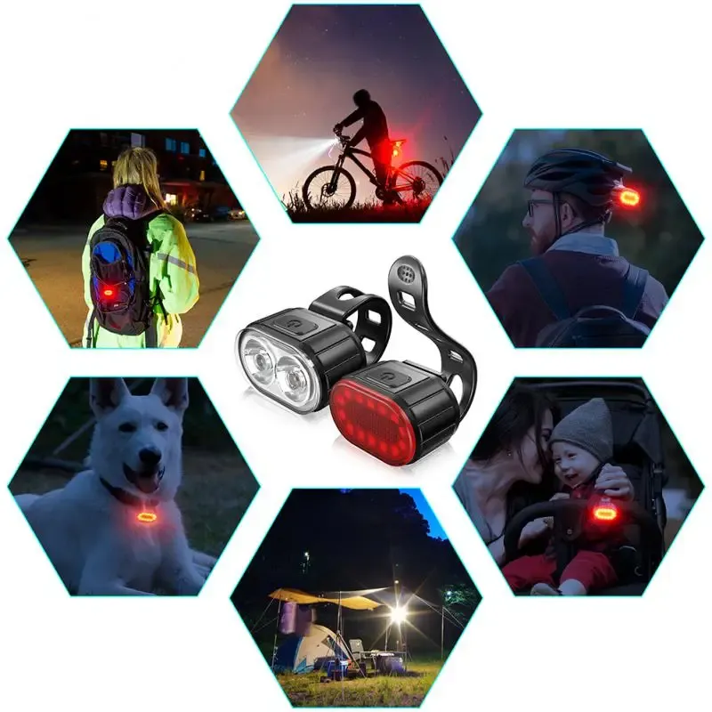 Détail de l'éclairage vélo BUCKLOS