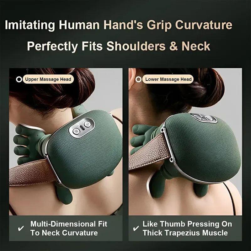 Détail du massage cervical