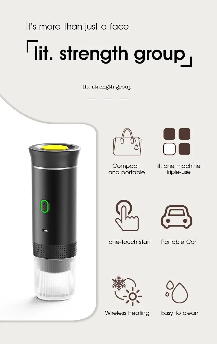 Expresso portable pour la maison et le bureau