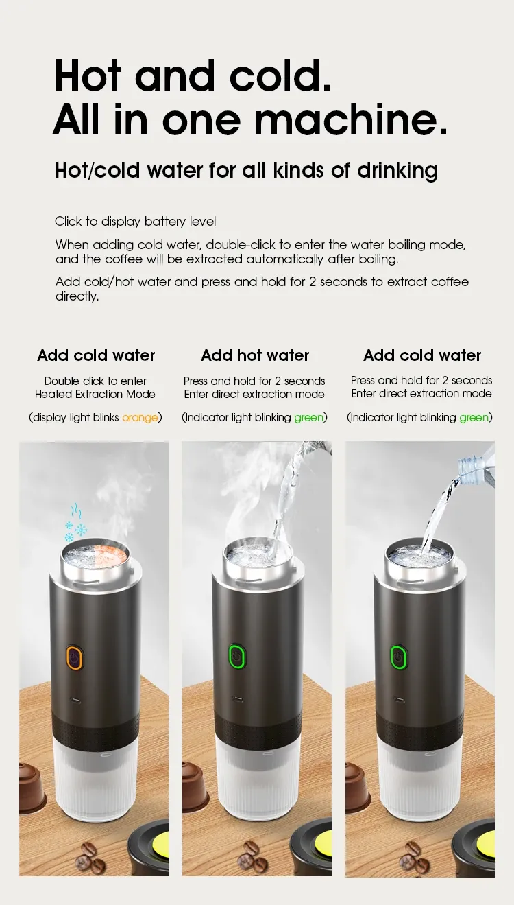 Expresso portable pour le camping