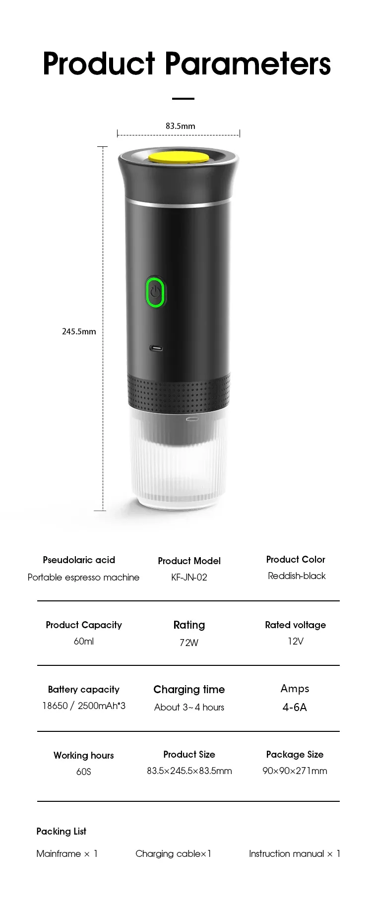 Expresso portable, présentation complète