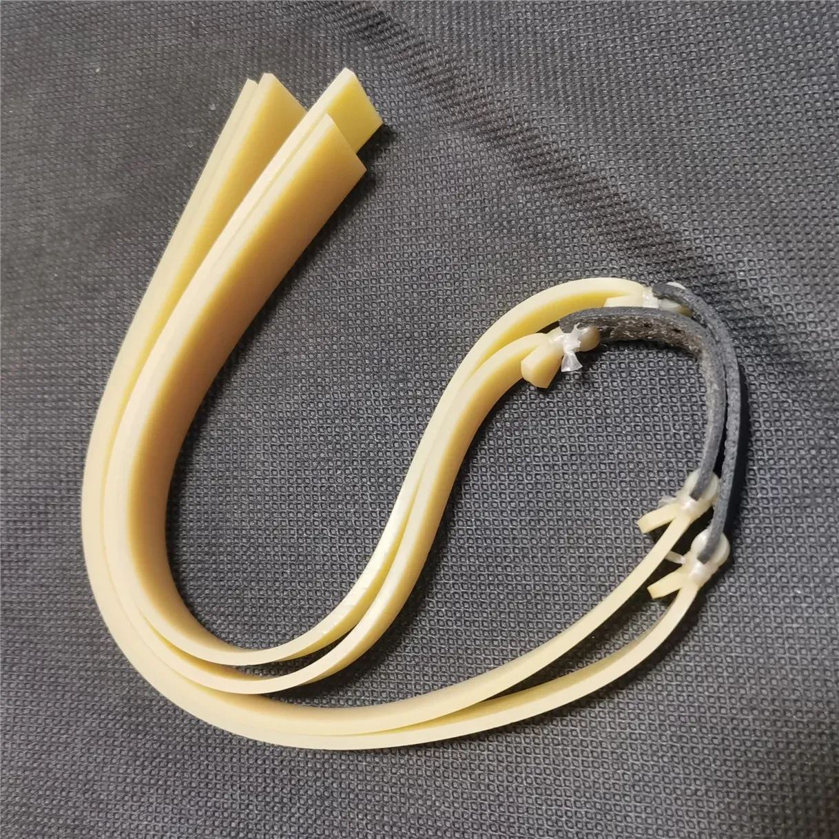 Bande de caoutchouc en latex haute élasticité pour fronde de chasse, lot de 3 pièces, épaisseur 1,5 mm et largeur 2 mm 6