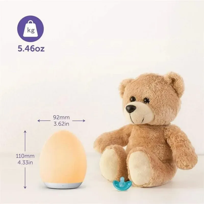Lampe buccale RGB tactile à intensité réglable, rechargeable par USB, avec télécommande, lot de 7 5