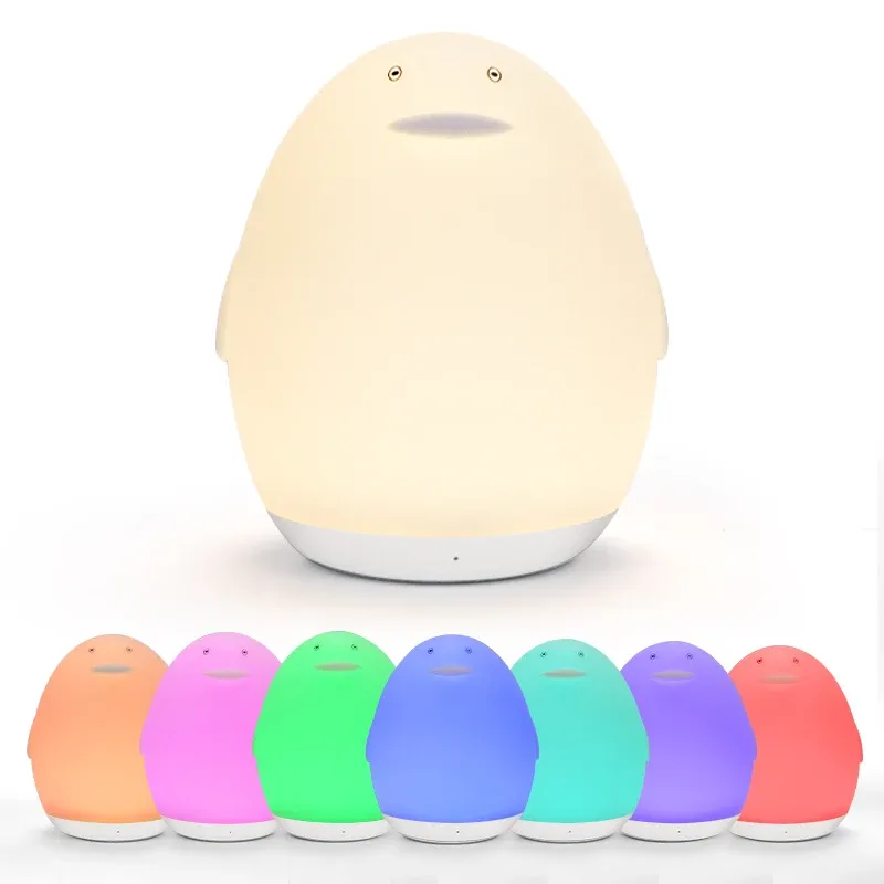 Lampe buccale RGB tactile à intensité réglable, rechargeable par USB, avec télécommande, lot de 7 7