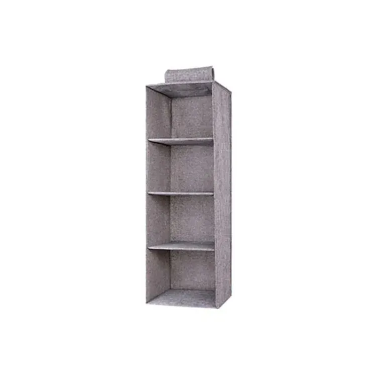Organisation de garde-robe avec rangement suspendu