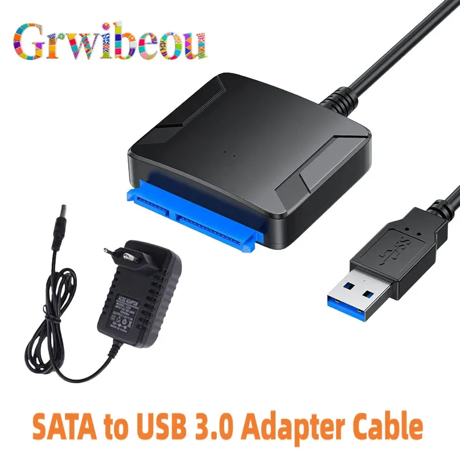 Adaptateur USB 3.0 vers SATA pour disques durs et SSD