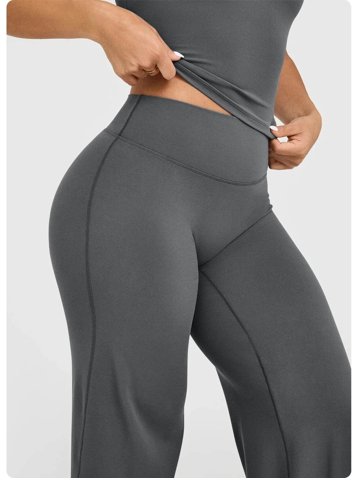Pantalon de yoga en situation de pratique