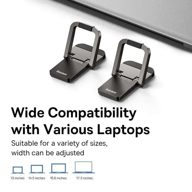 Support pliable pour ordinateur portable, support de refroidissement réglable, rehausseur universel pour ordinateur portable et tablette 2
