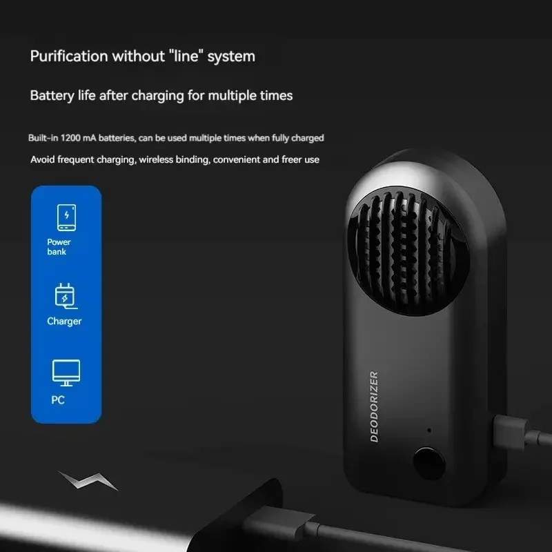 Purificateur d'air électronique intelligent à ozone pour voiture et réfrigérateur 3