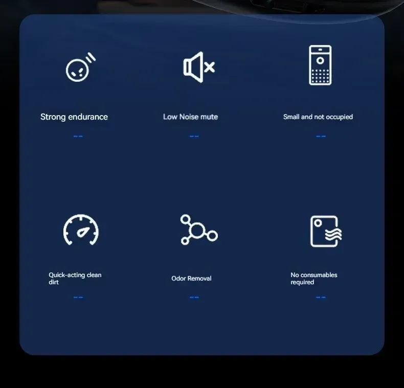 Éliminateur d'odeurs intelligent, détail du design