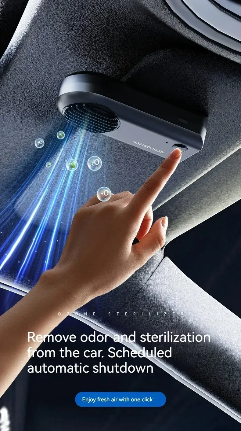 Éliminateur d'odeurs intelligent, finition soignée