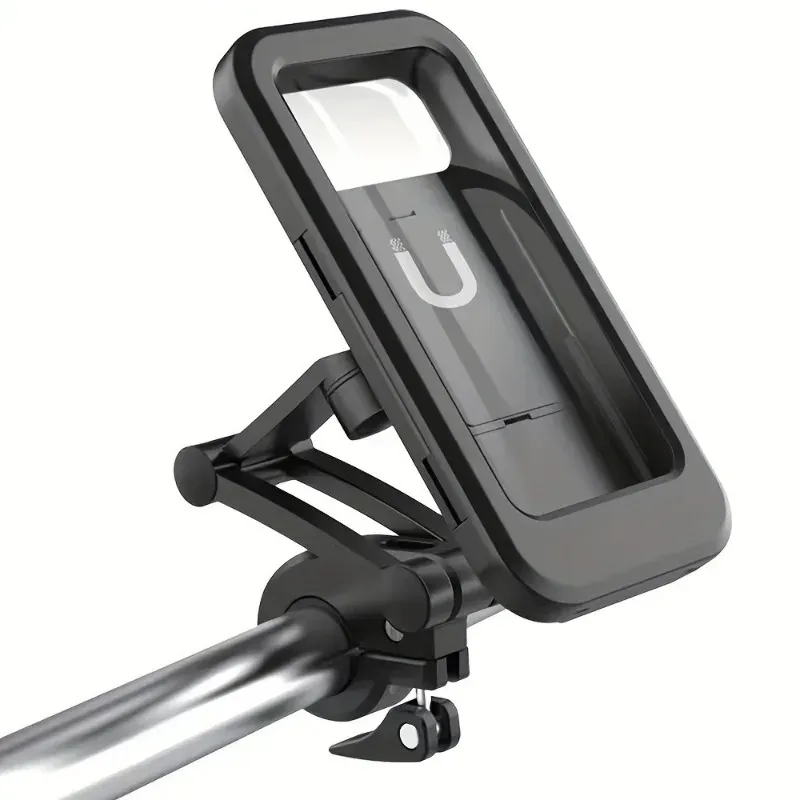 Support de téléphone portable étanche pour moto et vélo, universel et pivotant à 360° 7