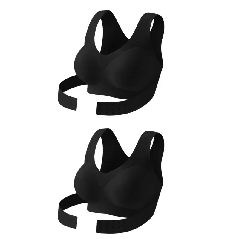 FallSweet Bralette push-up sans couture à dos croisé, correction de posture pour femme, lingerie de maintien au quotidien 9