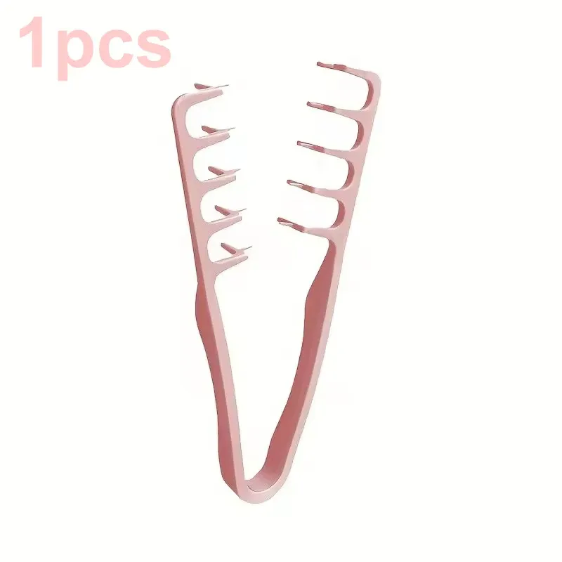 Peigne volumisant à dents larges pour hommes, texture moelleuse, tous types de cheveux, lot de 1, 2 ou 5 9