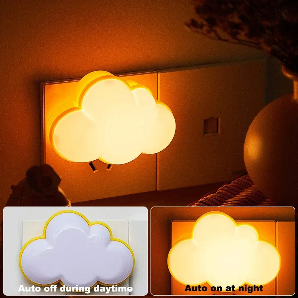 Veilleuse nuage LED à détection de mouvement