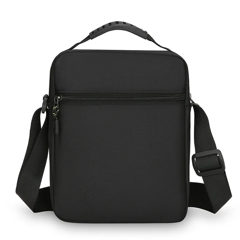 Sac bandoulière homme pour le travail, grande capacité et multi-poches 4