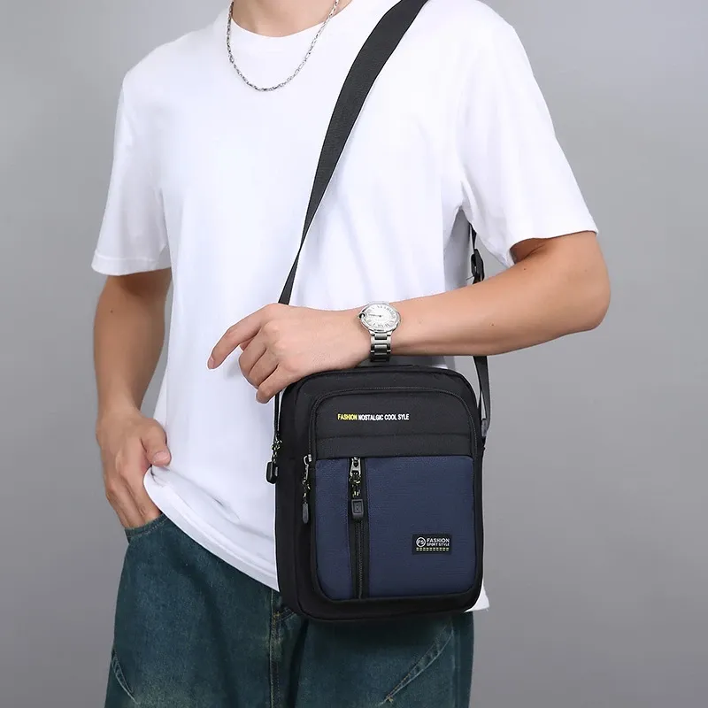 Sac à bandoulière homme, polyvalence