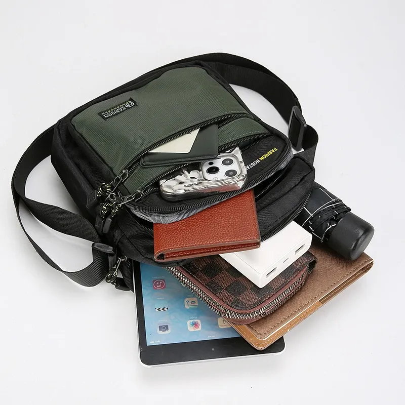 Sac à bandoulière homme, rangement